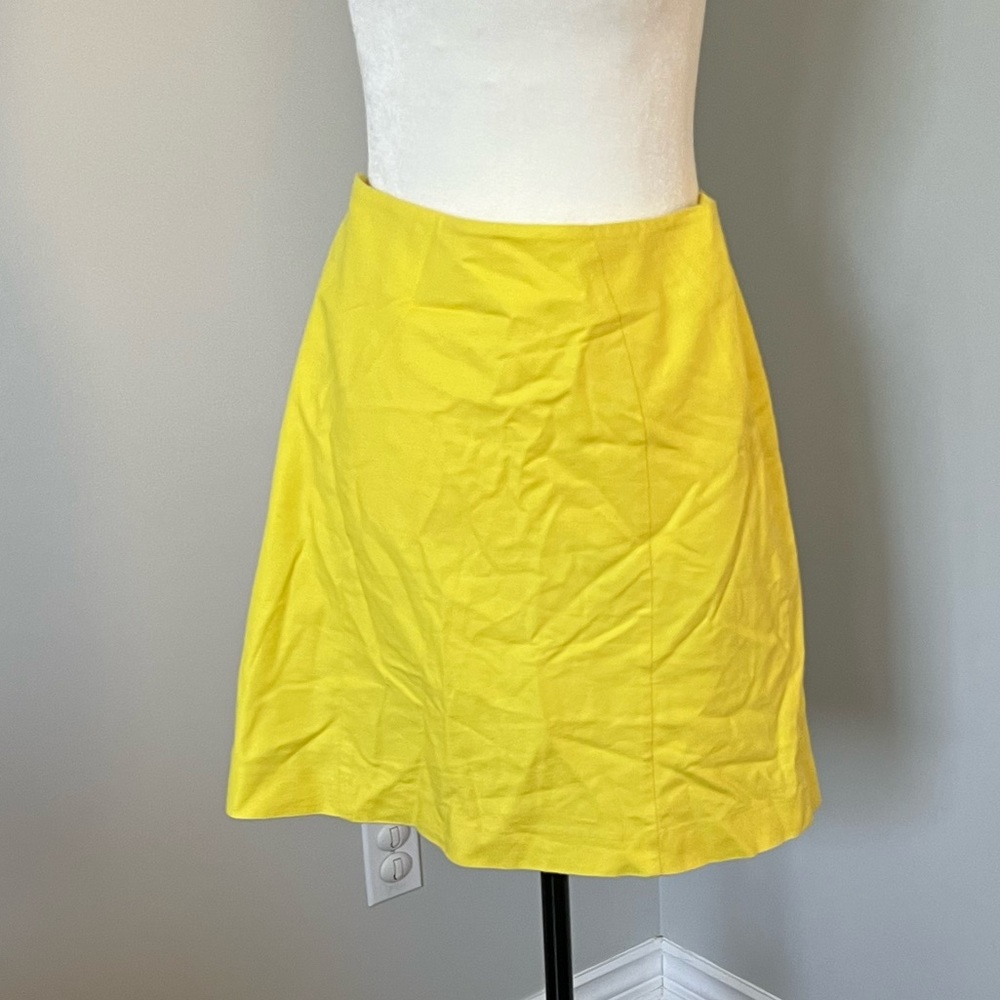 Anne Taylor Loft Skirt - Yellow
